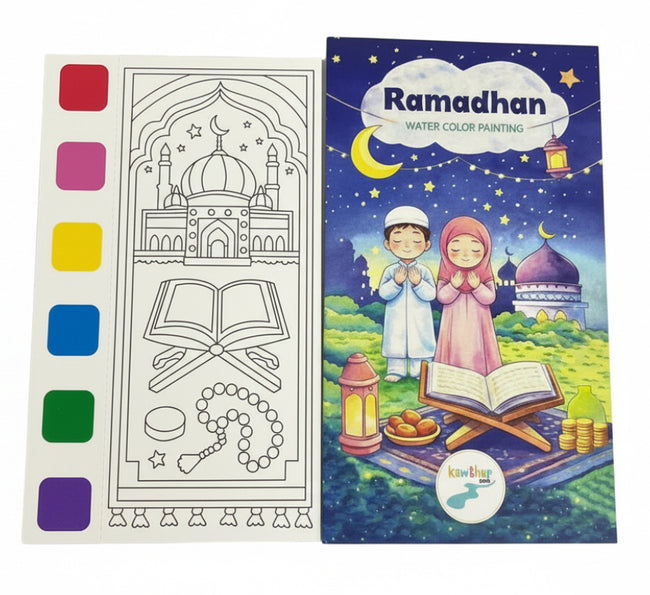 Ramadhan Watercolor Book